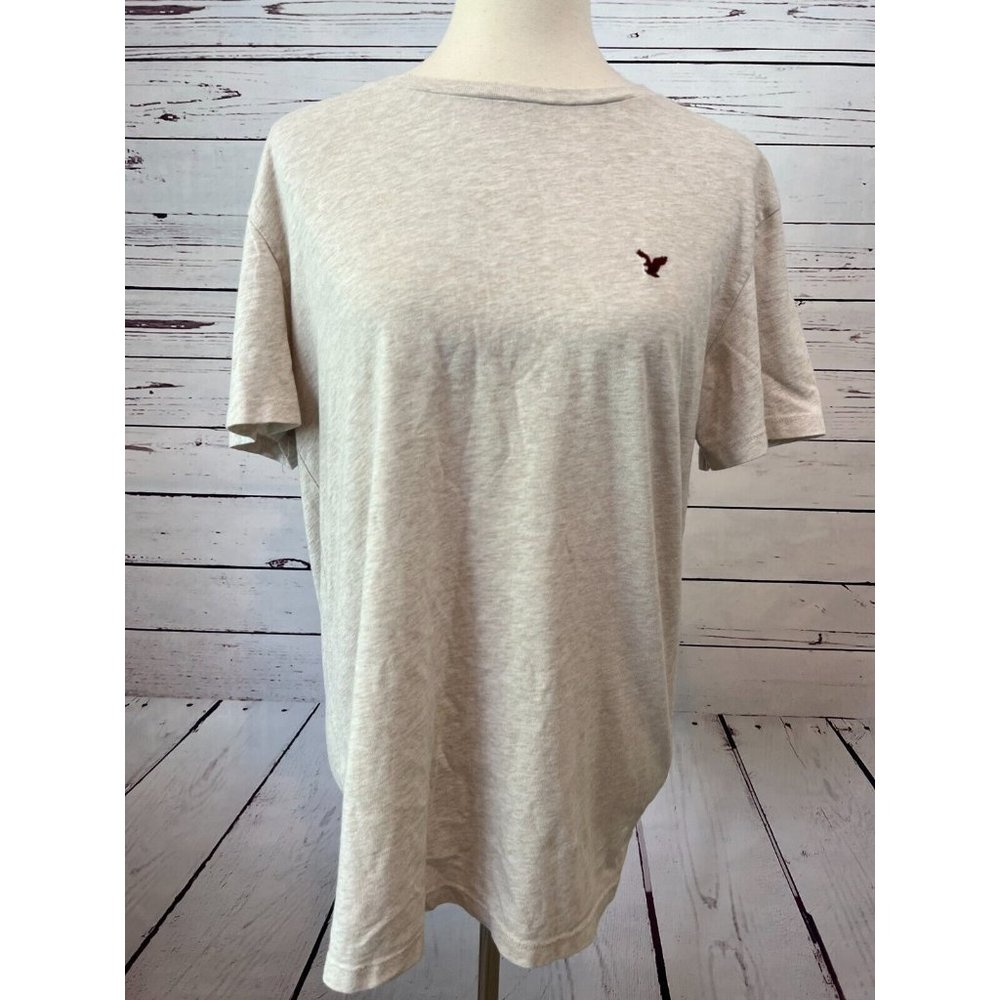 American Eagle Tee Shirt Heritage T-Shirt Large Classic Fit Crew Mens Preppy